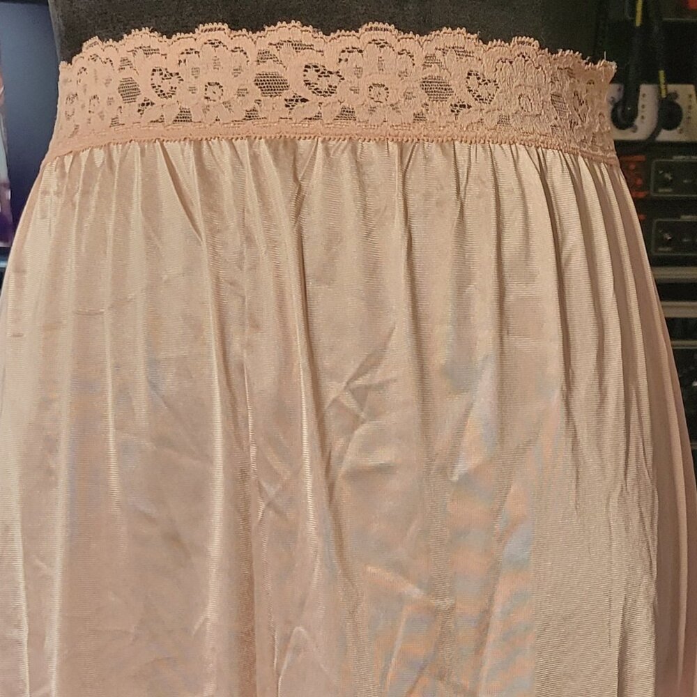 Vintage Vassarette slip skirt